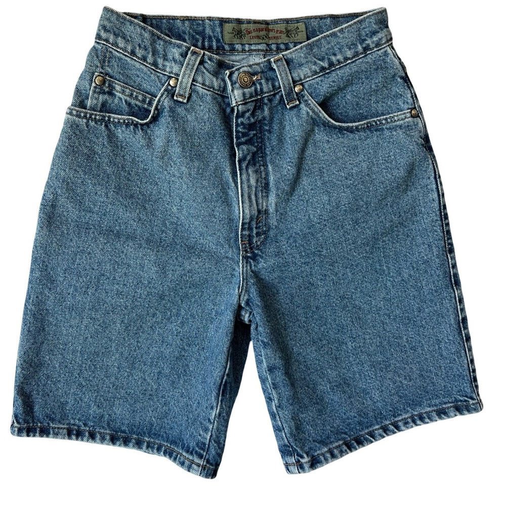 VINTAGE Levi's Jean Shorts, 90’s Levi’s 900 Series Bermuda Jean Shorts, USA Made